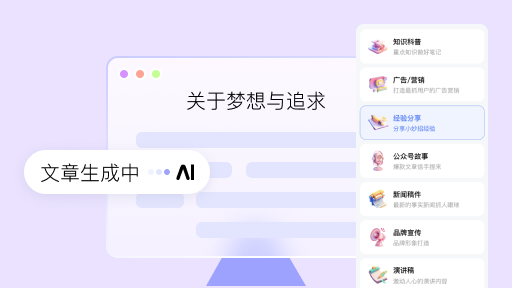 AI主题写作